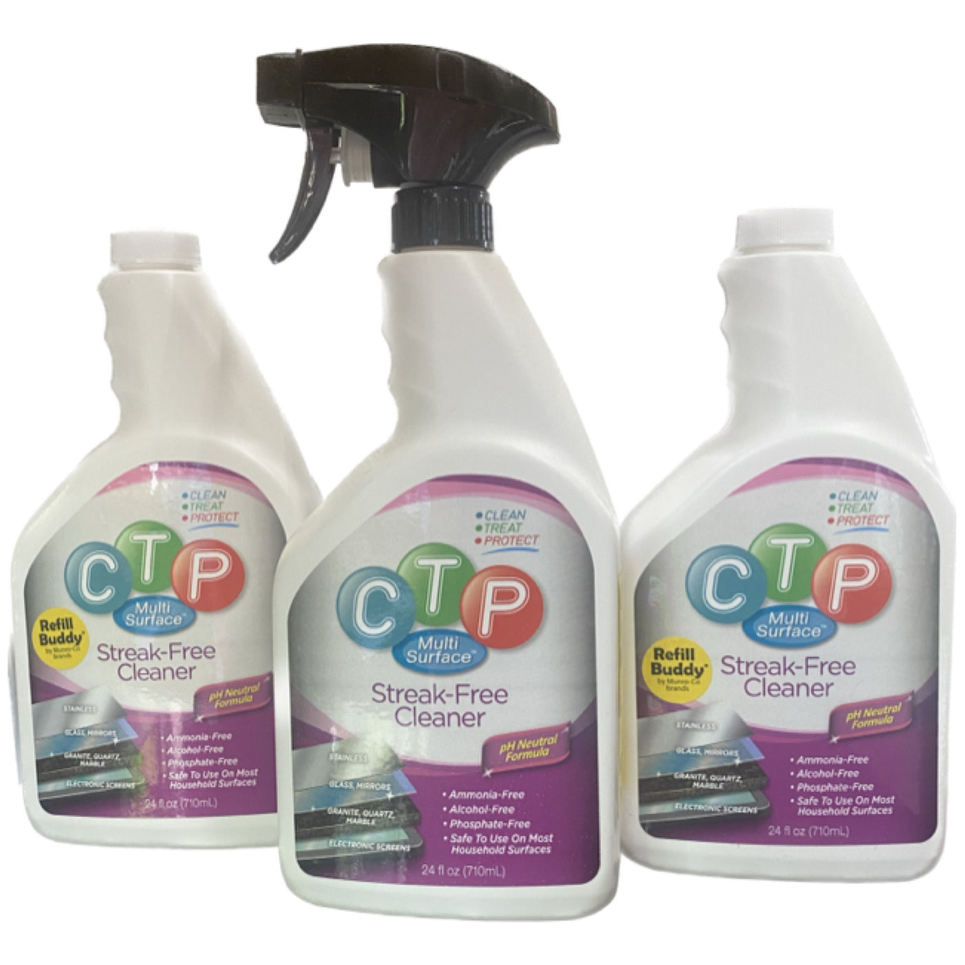 CTP Multi-Surface, Streak-Free, pH Neutral Cleaners