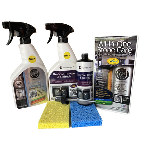 Composite Sink Cleaners, Sealers, and Restoration Products